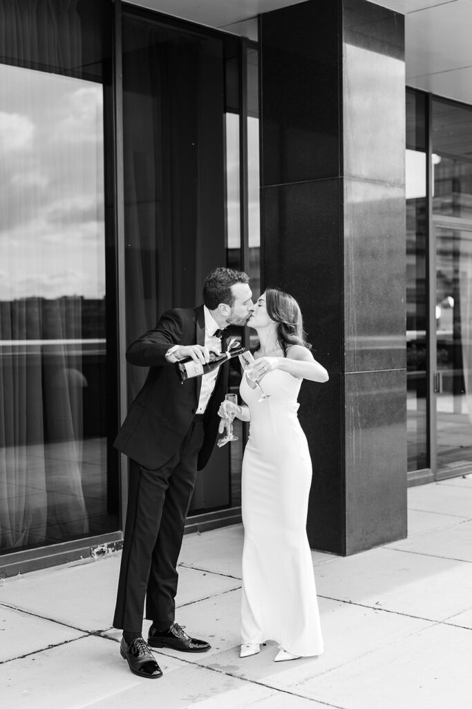 Wedding at Regions Tower in Indianapolis