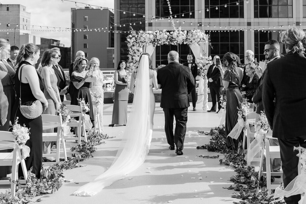 Wedding at Regions Tower in Indianapolis