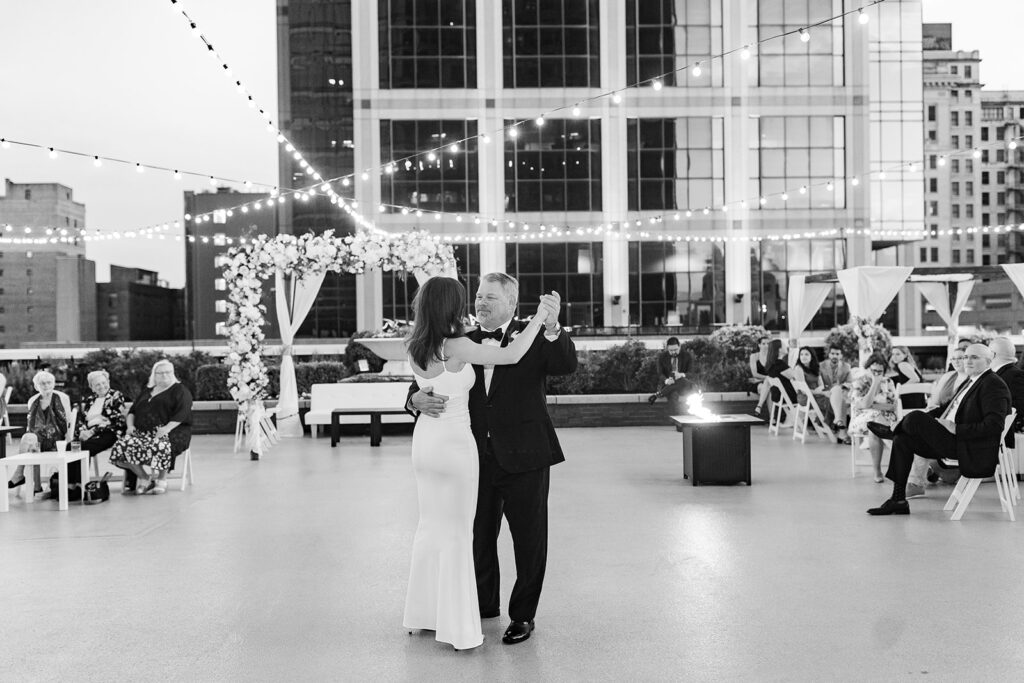 Wedding at Regions Tower in Indianapolis