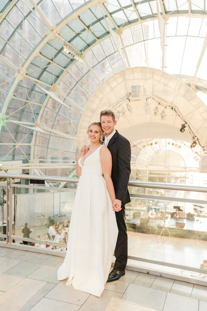 Indianapolis Artsgarden Wedding